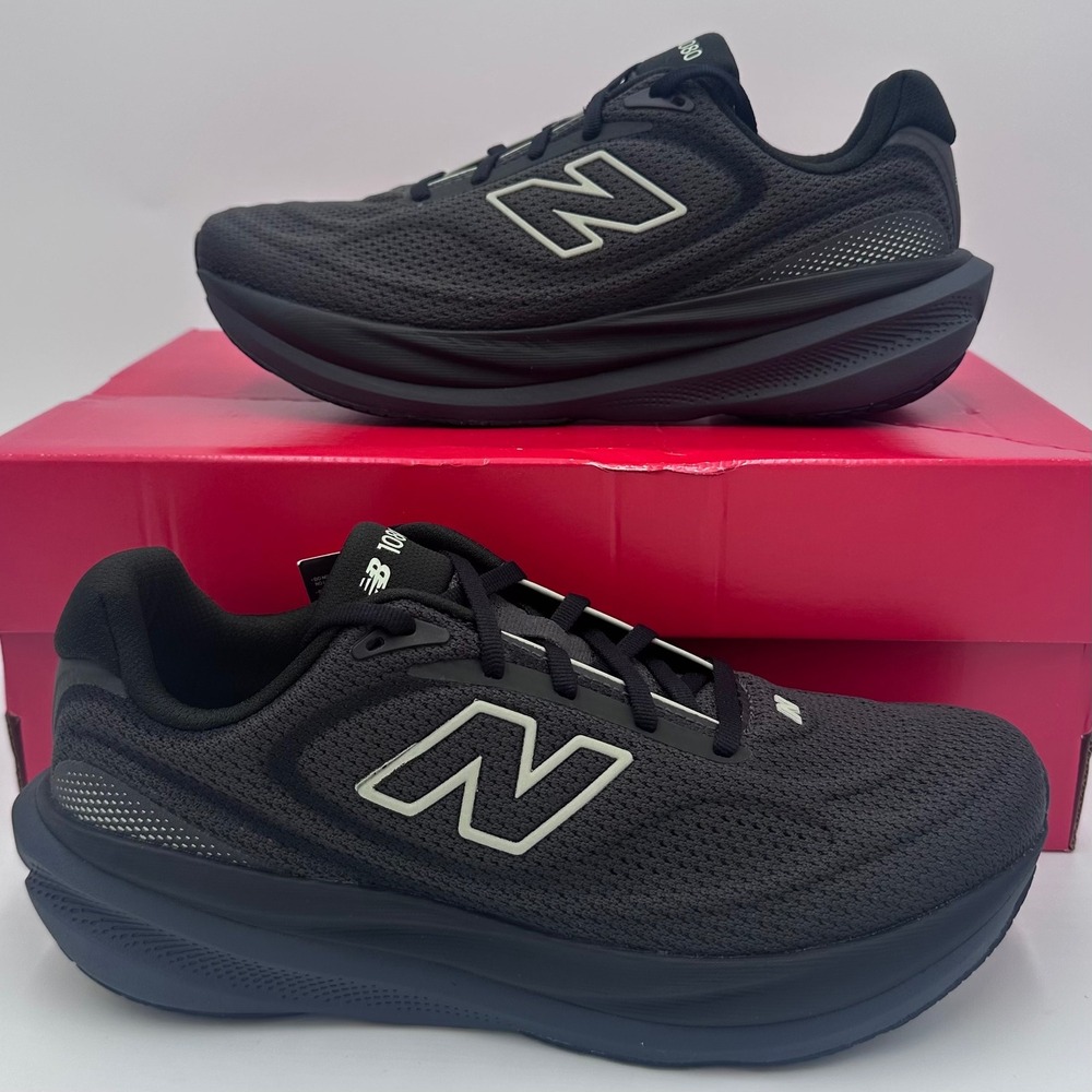 New Balance Running Shoes Womens 8.5 Black Fresh Foam X 1080 v13 W10803AW NEW